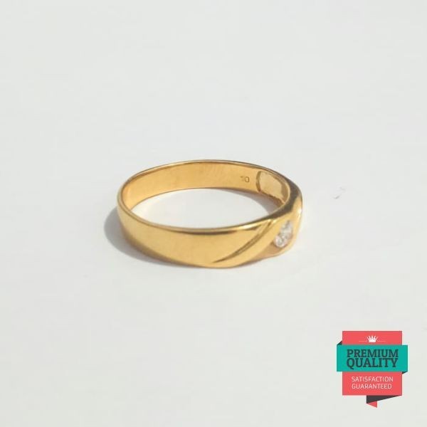 Murah Cincin nikah coco emas asli Elegan