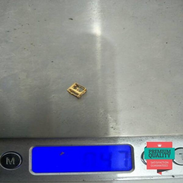 Promo Liontin emas asli kadar 875 huruf f Keren