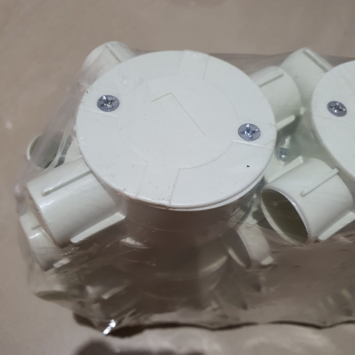 NEW Tdus cabang pipa listrik cabang tiga 20mm pipa cabang 3/4 perpack