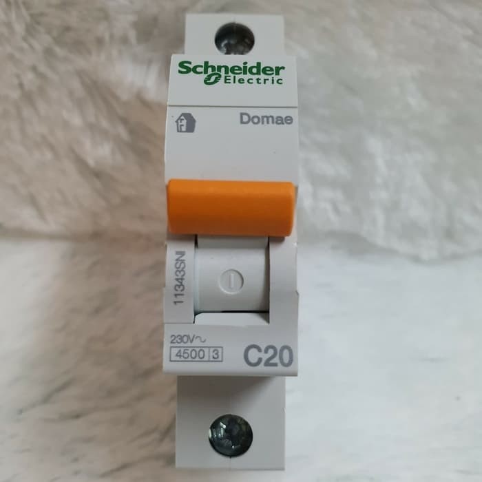 BEBAS ONGKIR - MCB DOMAE SCHNEIDER 1 phase 20A