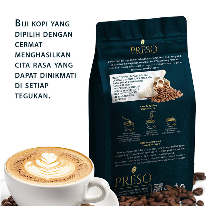 

PRESO Kopi Harmony Blend House Blend 1000 Gram