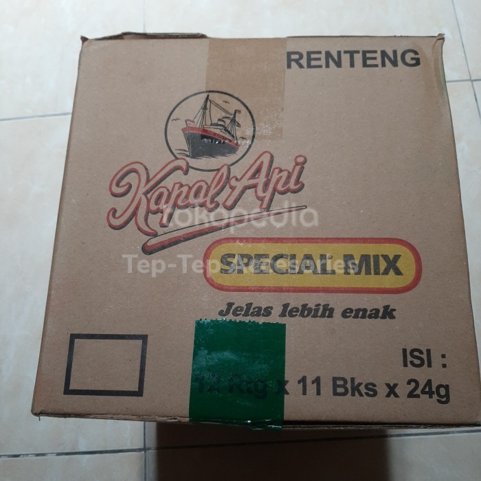 

kopi kapal api special mix 1 dus, kapal api mix sachetan