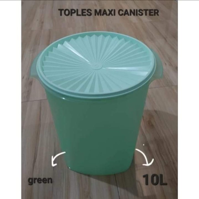 toples tupperware 10 liter// maxy canister