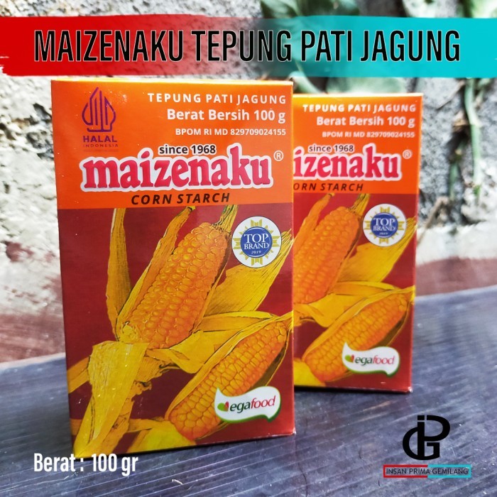 

MAIZENAKU 100 gr Tepung Pati Jagung / Tepung Maizena