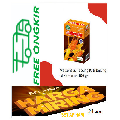 

MAIZENAKU TEPUNG PATI JAGUNG 100 GR