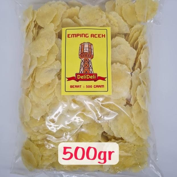 

Emping Melinjo Mentah Grade A Tipis Aceh 500Gram
