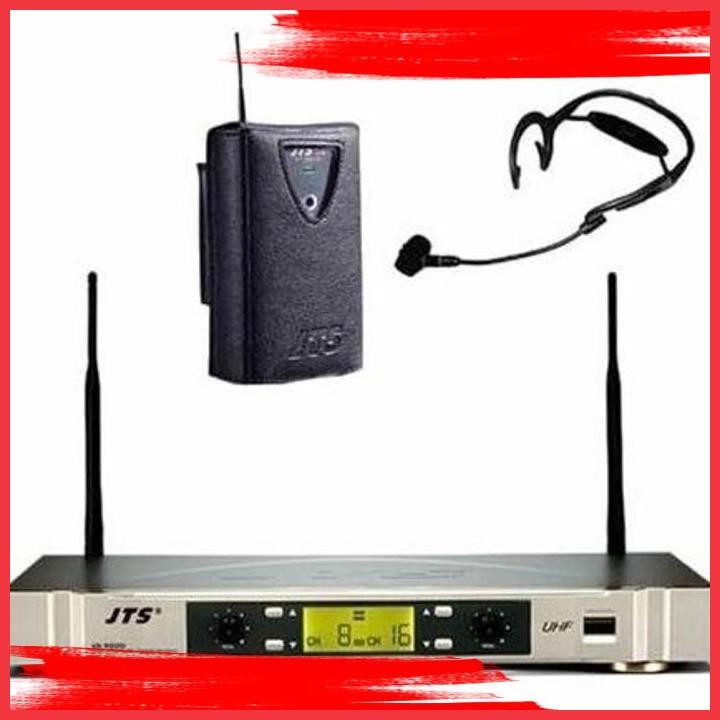 (SOU) JTS MICROPHONE WIRELESS US902D PT850B CX504 RECEIVER BODYPACK HEADSET