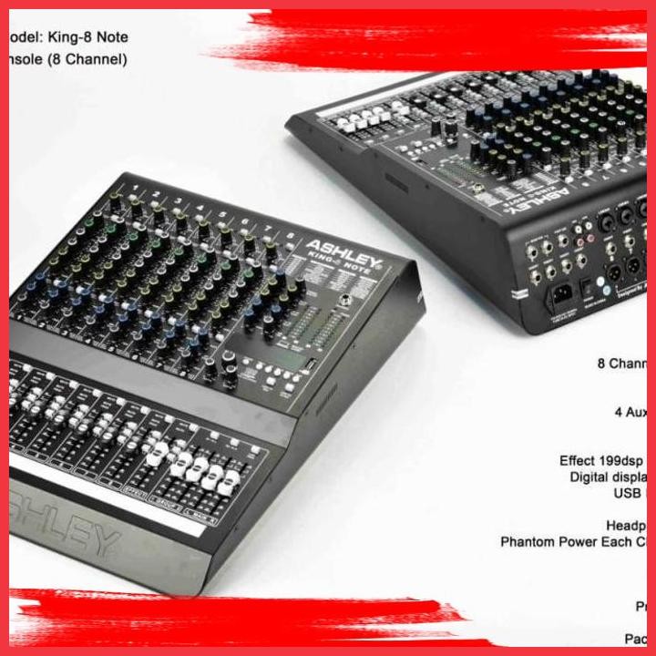 (SOU) ASHLEY KING 8 NOTE/MIXER ASHLEY KING 8 NOTE