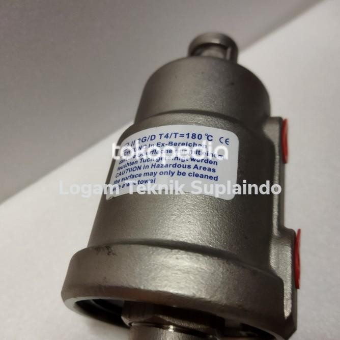Angle Seat Valve Stainless Ss316 3/4 Inch - Piston Valve Pn16 - Dn 20