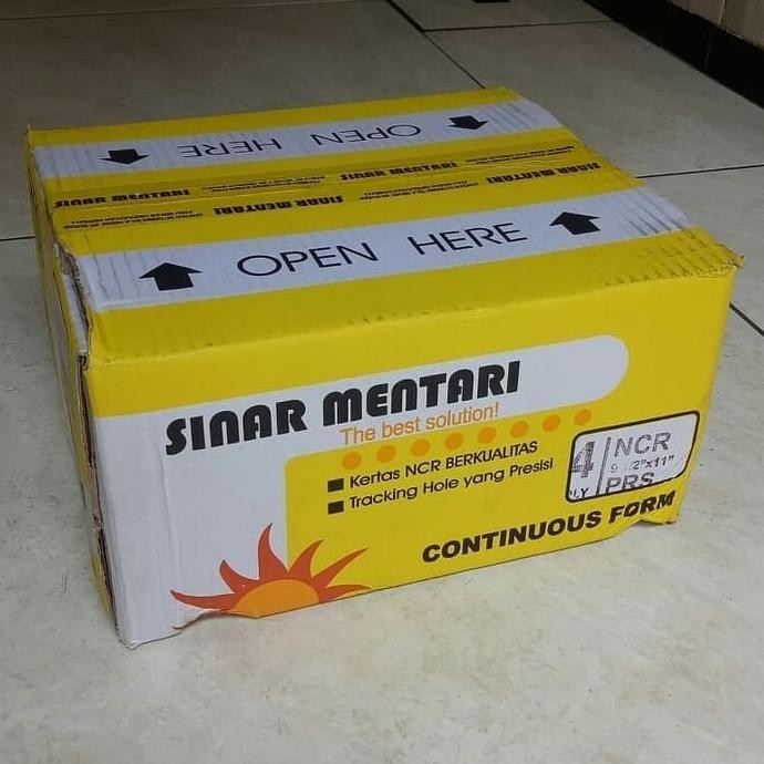 

BEBAS ONGKIR - Continuous Form Sinar Mentari 4 PLY PRS