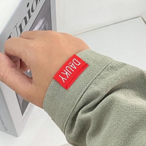 Ready Dauky Atasan Tunik Kemeja Wanita M Tunic Regular Pocket