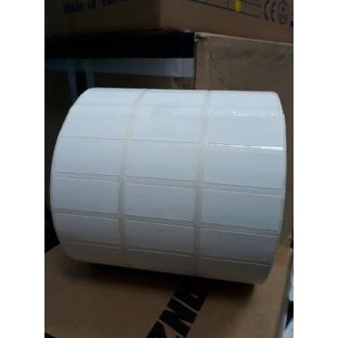 

BEBAS ONGKIR - KERTAS STICKER LABEL BARCODE YUPO 33X15 3 BARIS ISI 10 RB