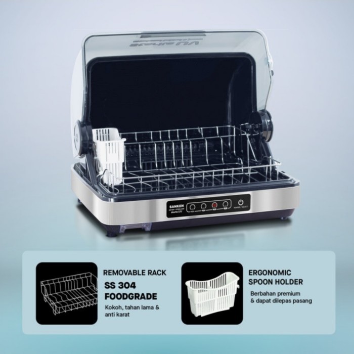 READY BMJ Sanken Dish Dryer DD33-UV DishDryer UV Sterillizer Baby Bottle