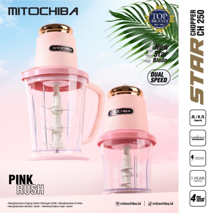 Mitochiba CH 250 STAR Chopper – Penggiling Bumbu Praktis