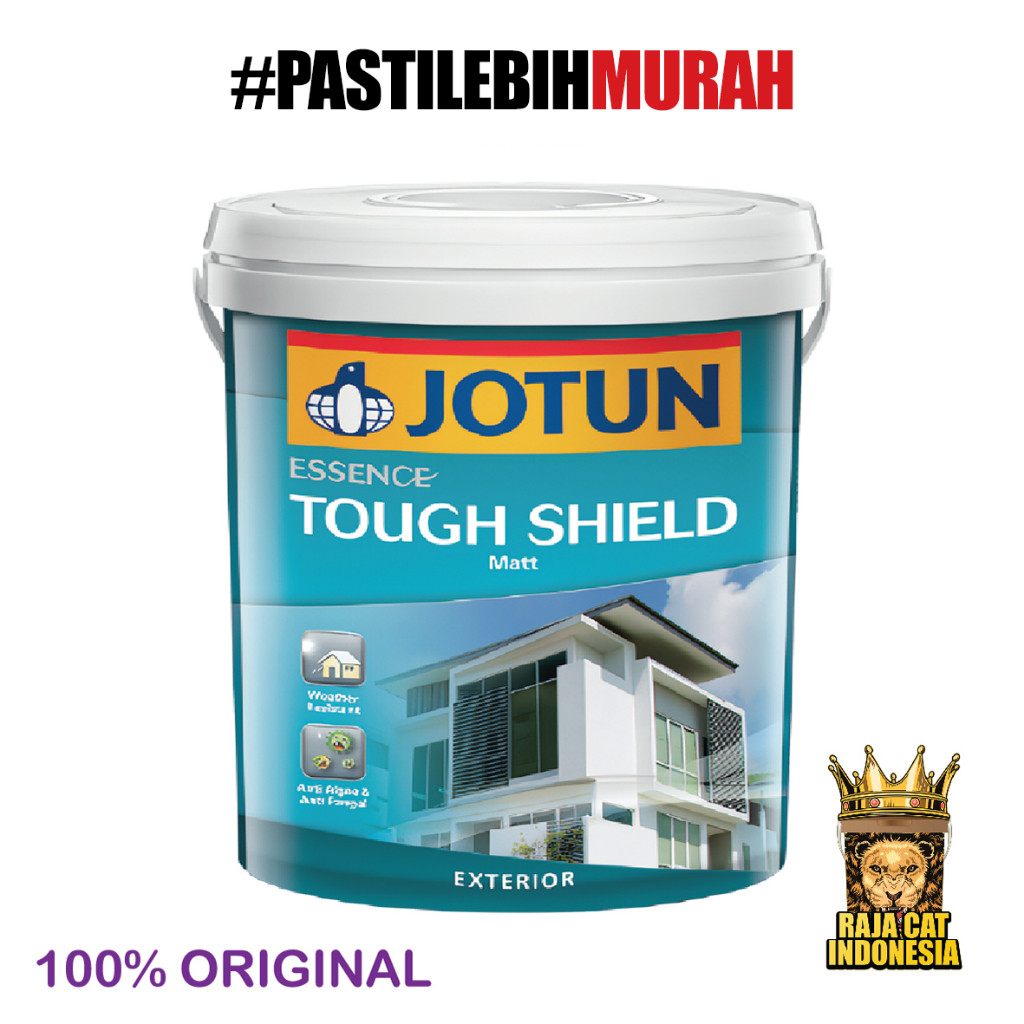 Cat Tembok Exterior Jotun ToughShield / Tough Shield Warna Putih 5 KG