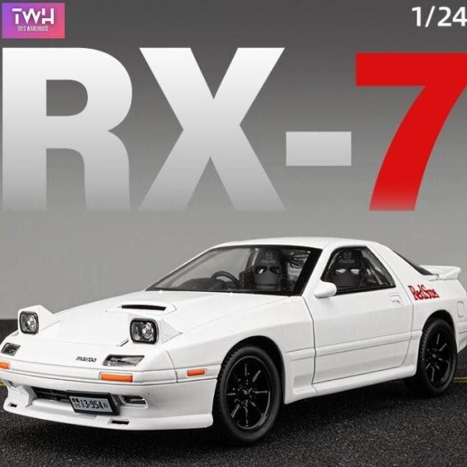 TWH DIECAST MAZDA RX-7 RX7 FC INITIAL D MOBIL MINIATUR HADIAH KADO JS