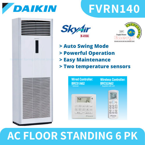 READY STOKKK AC FLOOR STANDING DAIKIN 6 PK