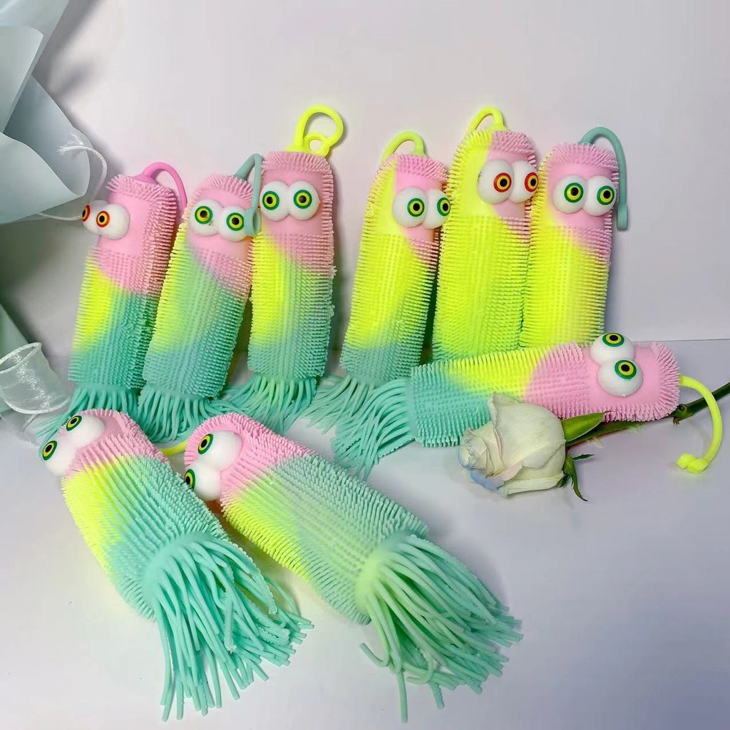 

Mainan Ulat Mainan Dekompresi Bercahaya Anak-anak