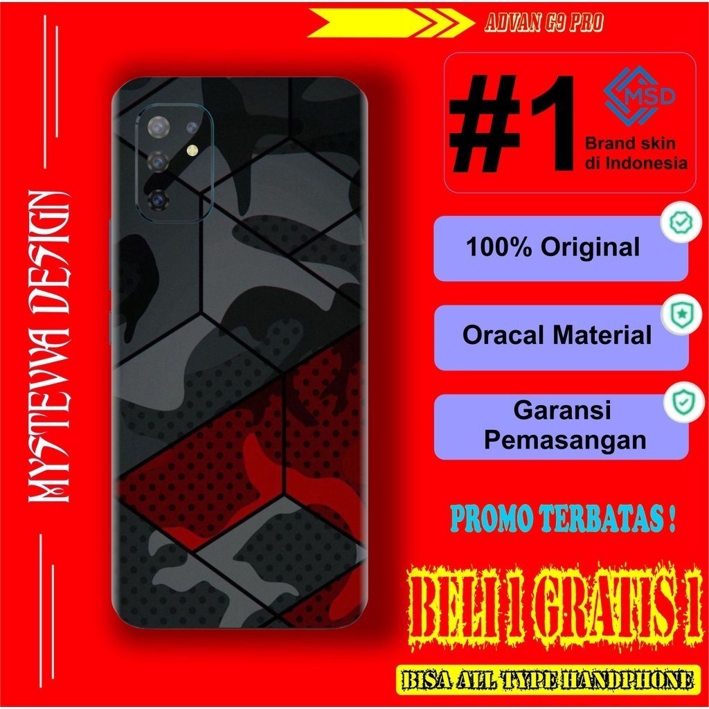COD Casing Advan G9 Pro Req 3 Stiker Skin Casing Bayar Ditempat Buy1get1free