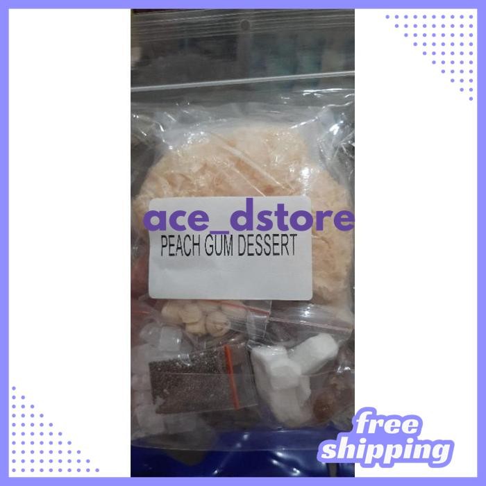 

BEST DEAL PEACH GUM DESSERT BY ACE D'STORE !!