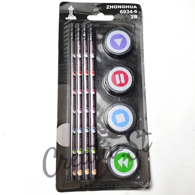 

Stationery Set Alat Tulis Lengkap Pensil Penghapus