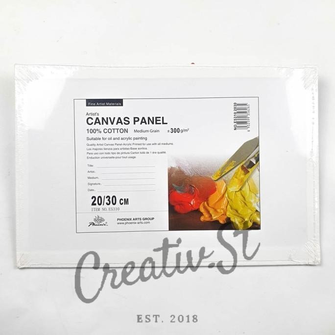 

Phoenix Canvas Panel Kanvas Board 20 x 30 Cm E5310