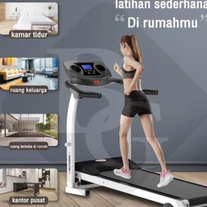 Baru Alat Fitness Treadmill Elektrik / Alat Lari Lari