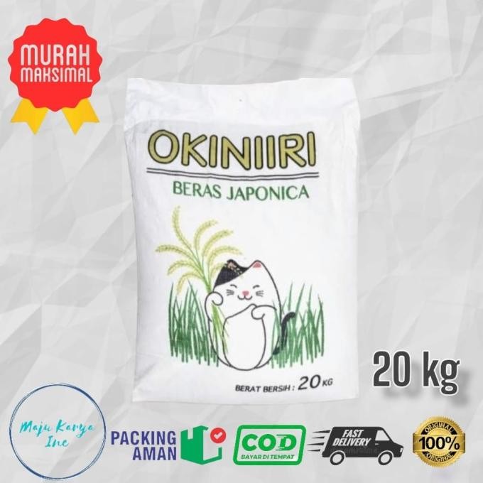 

Beras Japonica Okiniri 20 kg Good Quality Beras Jepang / Sushi F67A
