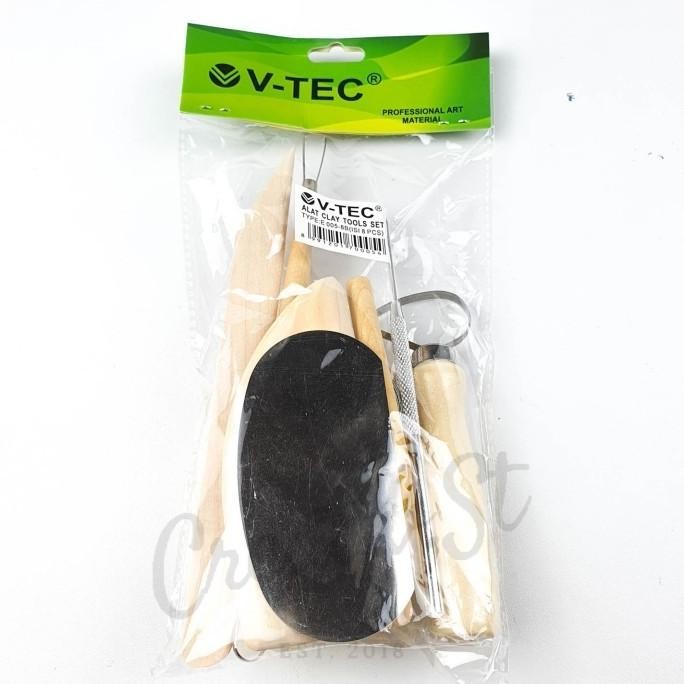 

Clay Tool Set Pottery Sculpting Set E 005-8B V-tec