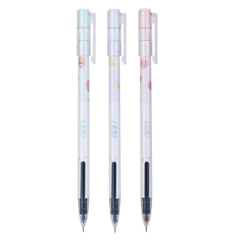 

Deli Gel Pen Pulpen Gel warna Hitam 0.5mm A472