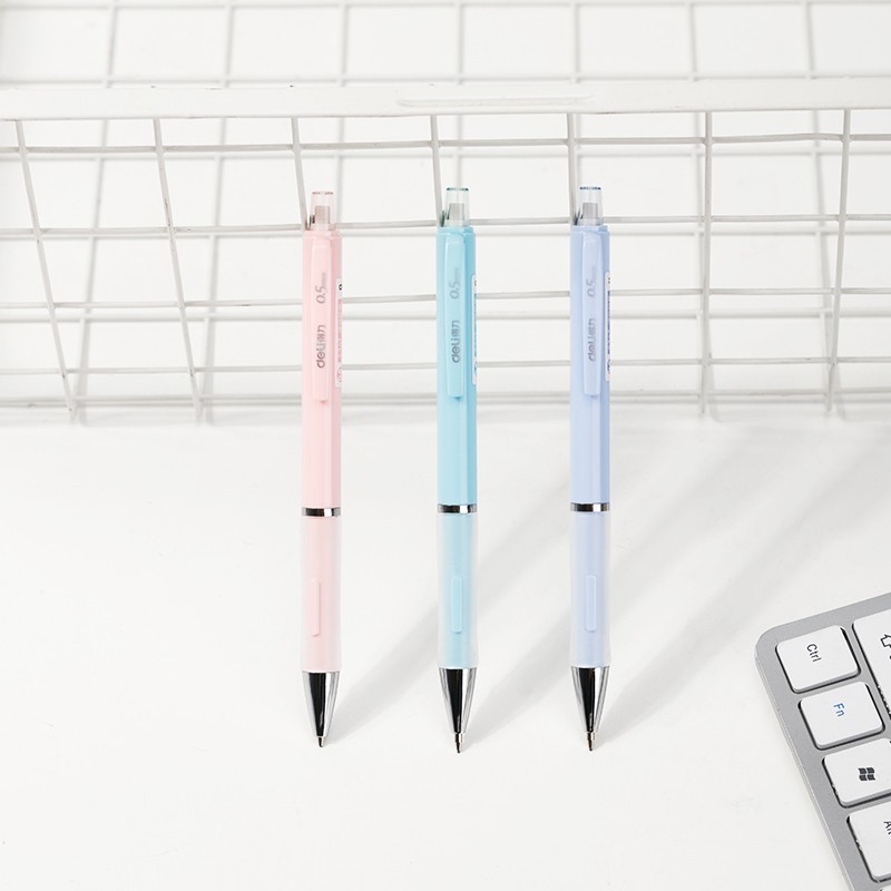 

Deli S347 Propelling Pencil Pensil Mekanik Cetek Tip 0.5 mm Dilengkapi Klip