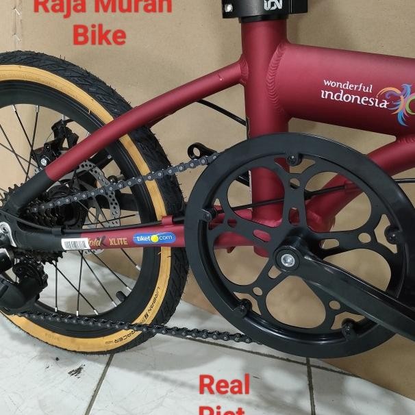 Sepeda Lipat Element Fold X Bali 16 Inch Sepeda Lipat 16 Inch Element Fold Edition Bali