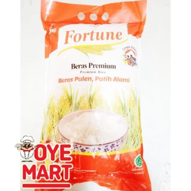 

BERAS FORTUNE 5KG BERAS PREMIUM HARGA PROMO TEKNOLOGI JEPANG F67A