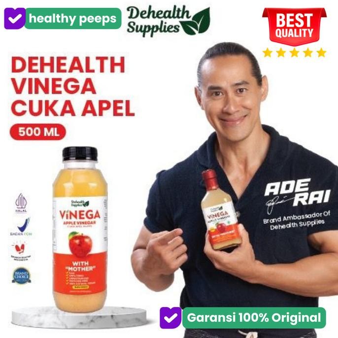 

MURAH Dehealth supplies vinega - apple cider vinegar cuka sari apel organik