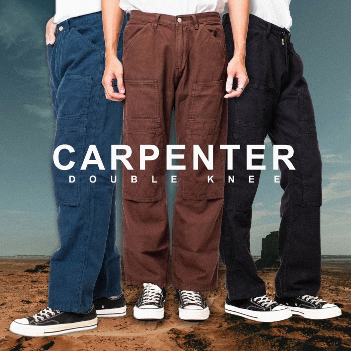 Bespoke Project - Carpenter Double Knee Pants