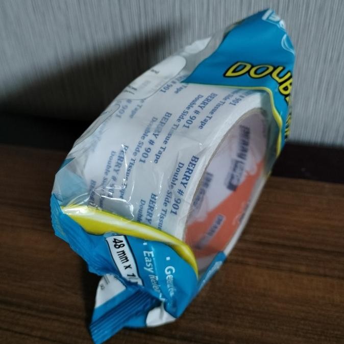 

{{{{{{] Double Tape / Lem Bolak Balik Berry 48mm x 10 yard