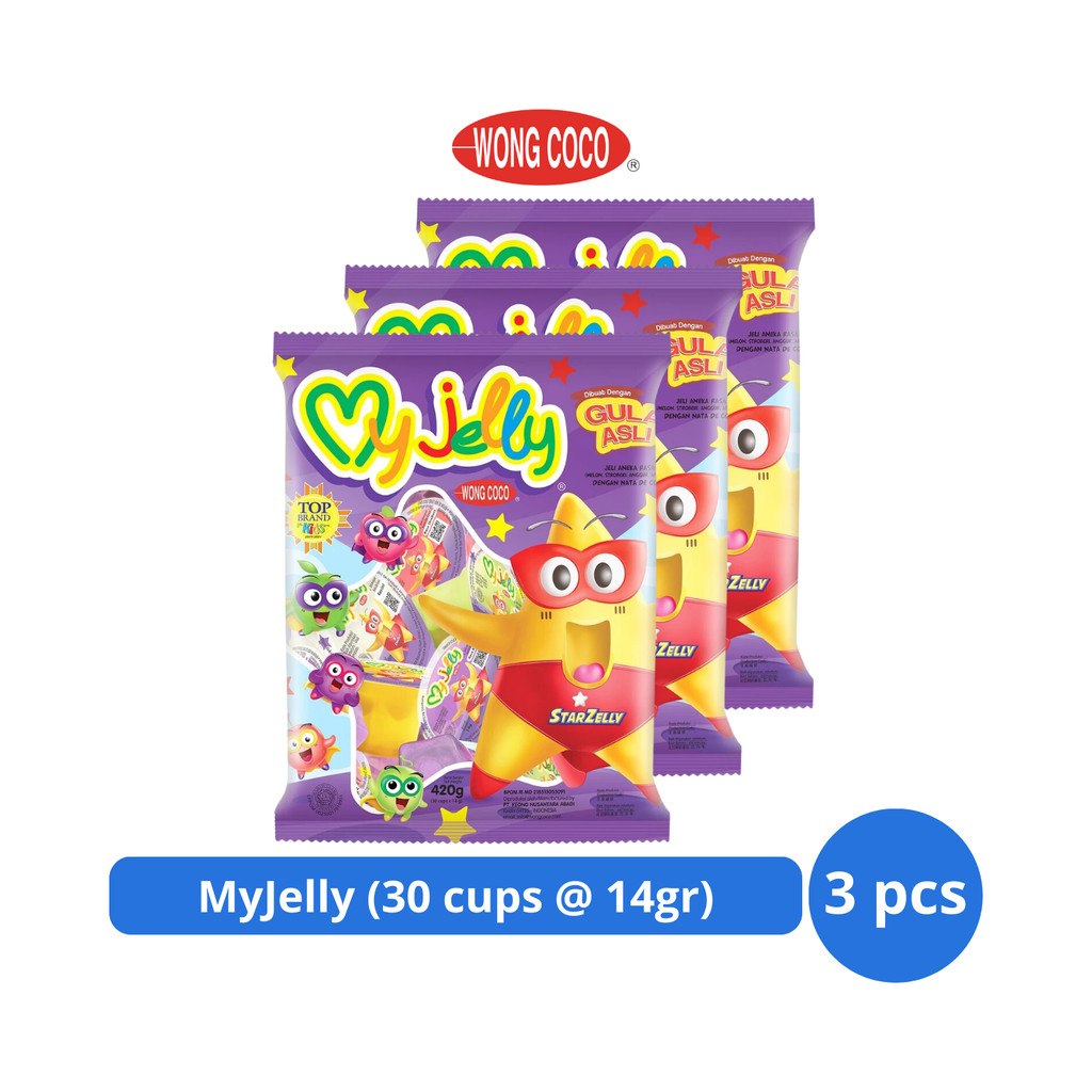 

Wong Coco MyJelly 420gr (30s @ 14gr) x 3 pcs