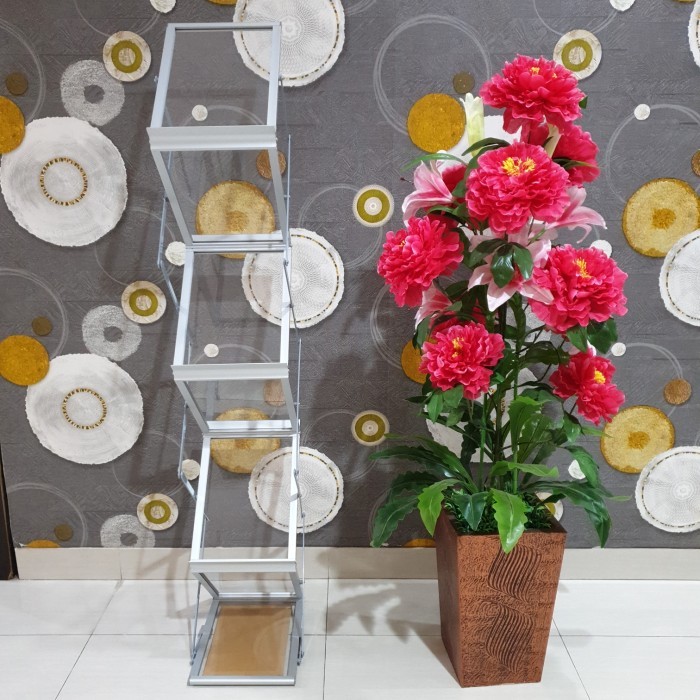 

Rak Brosur Elegan ( Acrylic / Wooded )