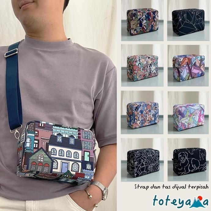 Toteyama - Boxy Pouch Toteyama