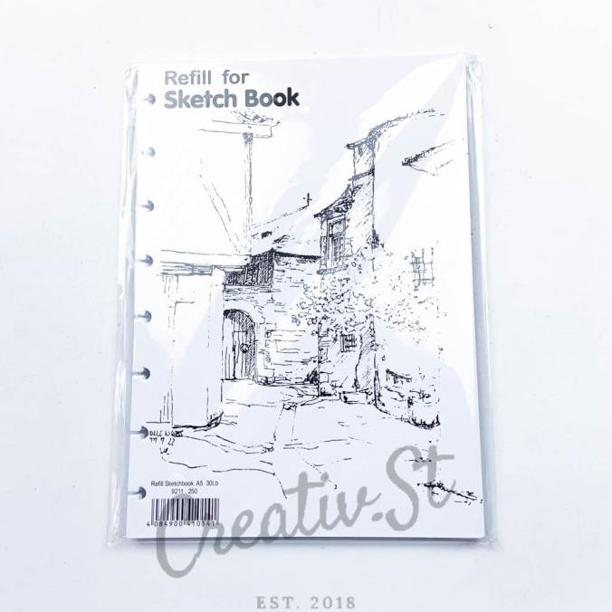

BEBAS ONGKIR - REFILL Sketchbook Lyra A5 Buku Gambar