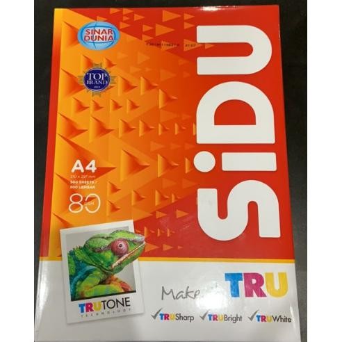 

(1 RIM) Kertas HVS A4 Sinar Dunia 80 gr (Harga Khusus Online)