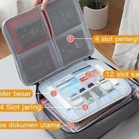

(RAISSA) PROMO TAS PENYIMPAN DOKUMEN F4 BESAR TAHAN API DAN AIR TEMPAT