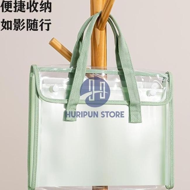 

PROMO DELI DOCUMENT BAG / TAS FOLDER / TAS DOKUMEN TRANSPARAN DENGAN 7 PEMBAGI BAHAN TEBAL PM308 3 WARNA