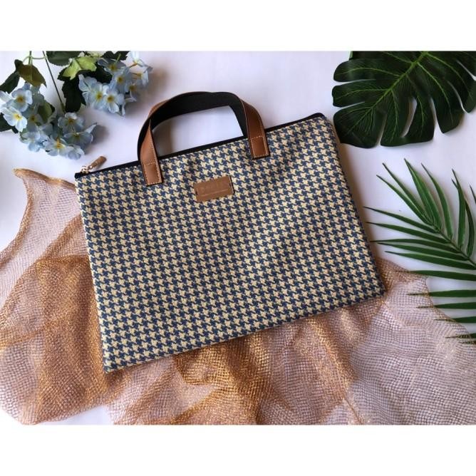 

LIMITLESS - DOCUMENT BAG KNIT PREMIUM / TAS DOKUMEN UKURAN KERTAS FOLIO F4 / POUCH MAKE UP