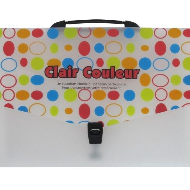 

NEW ARRIVAL TOMEX CARRY FILE BOX WITH HANDLE F4 (FOLIO) MAP DOKUMEN TAS DOKUMEN MOTIF CLAIR COLEUR