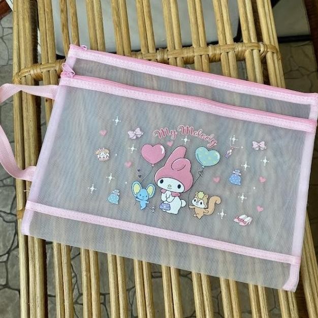 

[TERMURAH] TAS DOKUMEN JARING DOCUMENT KARAKTER KARTUN LUCU SANRIO