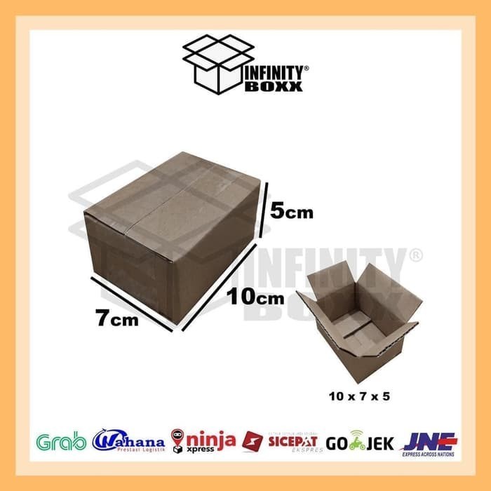 

Id Kardus Box Polos Packaging Packing 10X7X5 Cm Sheet Polos