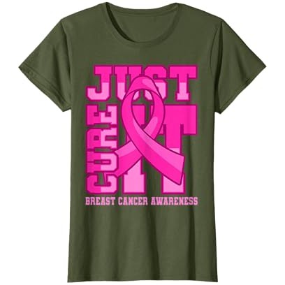Breast Cancer Awareness Just Cure It T-Shirt |7ZZR97Nm|