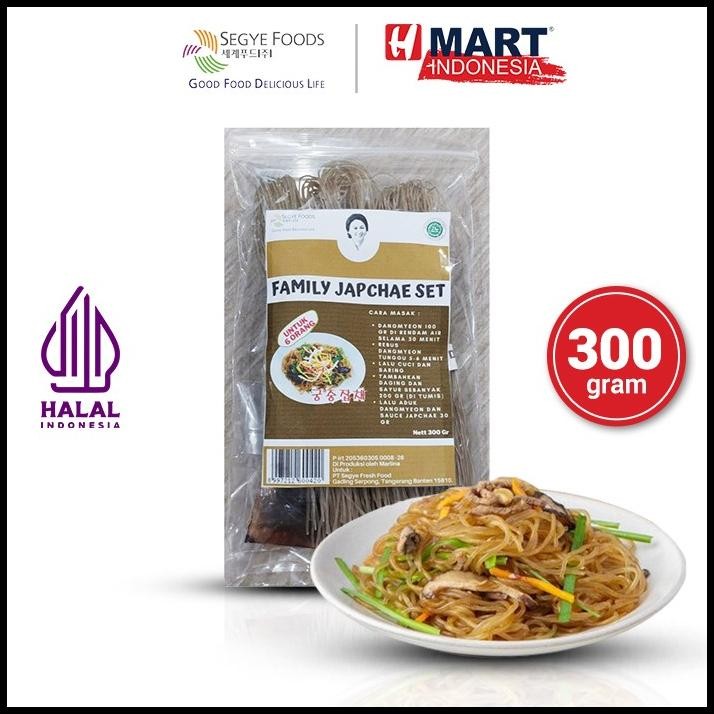 

Segye Family Japchae Set Ready To Cook - Rasa Asli Korea 390G