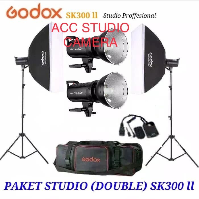 Godox SK300II - Paket Lampu Godox SK300 II